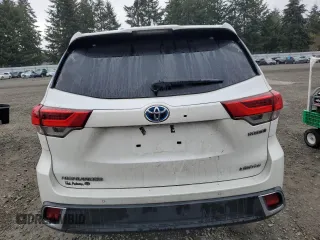 2018 Toyota Highlander Hybrid Limited with VIN 5TDDGRFH4JS052163, listed as a Copart auction lot 49333725 with 66,539 mi miles and Salvage title. Bid and sale history available at DreamBid. Image 6.