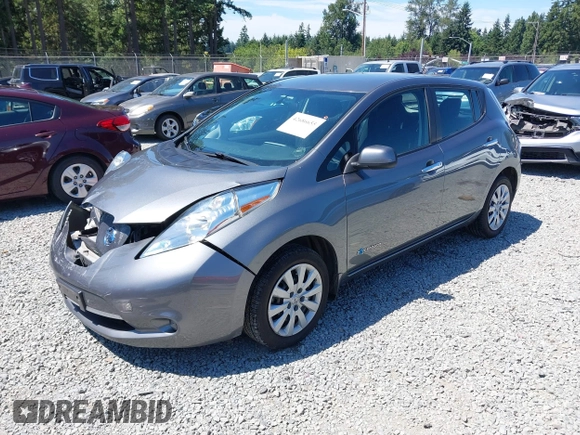 2016 Nissan LEAF S with VIN 1N4AZ0CP1GC303841, listed as a IAAI auction lot 42686655 with 82,690 mi miles and . Bid and sale history available at DreamBid. Image 21.