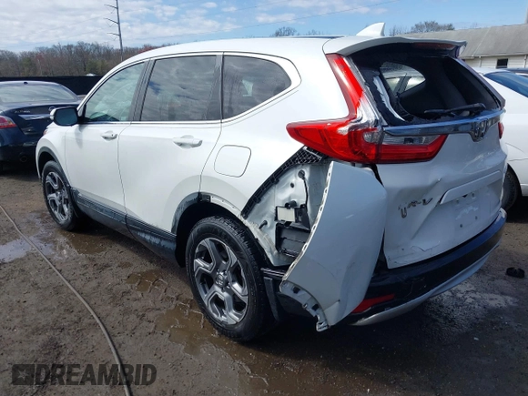 2019 Honda CR-V EX with VIN JHLRW2H50KX010056, listed as a IAAI auction lot 41782384 with 84,143 mi miles. Bid and sale history available at carsss.com. Image 3.