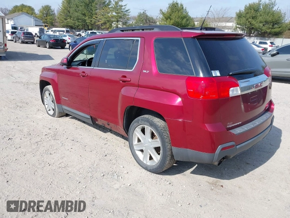 2012 GMC Terrain SLT-1 with VIN 2GKFLVE56C6371845, listed as a IAAI auction lot 41810802 with 98,760 mi miles. Bid and sale history available at carsss.com. Image 3.