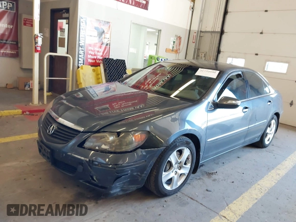 2006 Acura RL with VIN JH4KB165X6C006146, listed as a IAAI auction lot 41734990 with 172,362 mi miles and . Bid and sale history available at DreamBid. Image 18.