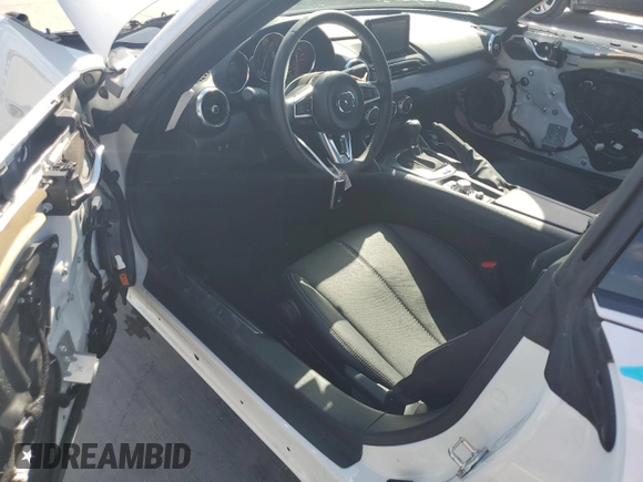 2023 Mazda MX-5 Miata Grand Touring with VIN JM1NDAM76P0561207, listed as a Copart auction lot 72202434 with 6,928 mi miles and Salvage title. Bid and sale history available at DreamBid. Image 8.