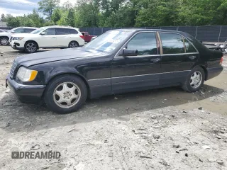 1999 Mercedes-Benz S 320/430/500 z VIN WDBGA43G0XA413440, wystawiony jako Copart lot #58254595 z przebiegiem Nie podano mil oraz Tytuł czysty. Historia ofert i sprzedaży dostępna na DreamBid. Obrazek 1.