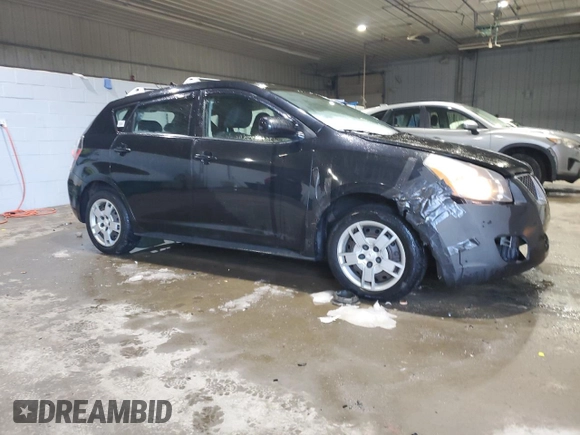 2009 Pontiac Vibe with VIN 5Y2SM67029Z421457, listed as a Copart auction lot 46804835 with 138,508 mi miles and Clean Title. Bid and sale history available at carsss.com. Image 4.