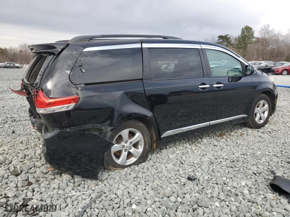 2011 Toyota Sienna LE AAS with VIN 5TDKK3DC9BS174402, listed as a Copart auction lot 48539375 with 266,941 mi miles and Salvage Title. Bid and sale history available at carsss.com. Image 3.