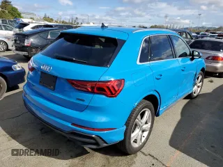 2019 Audi Q3 S line Premium Plus with VIN WA1EECF37K1064912, listed as a Copart auction lot 45035173 with 22,442 mi miles. Bid and sale history available at carsss.com. Image 3.