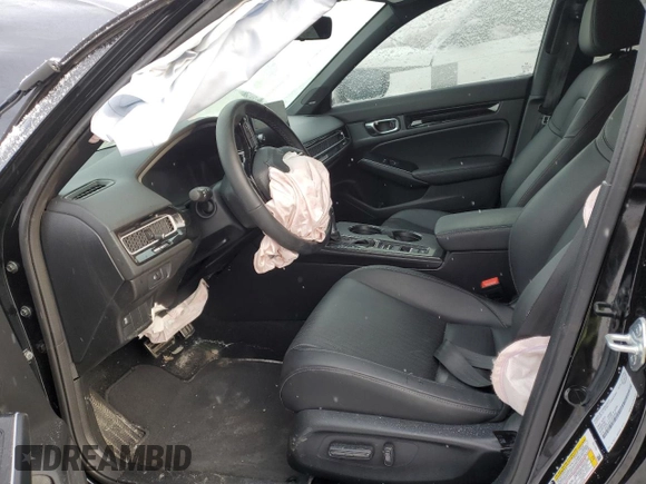 2025 Honda Civic Sedan Hybrid Sport with VIN 2HGFE4F81SH005952, listed as a Copart auction lot 48945705 with 0 mi miles and Salvage Title. Bid and sale history available at carsss.com. Image 7.