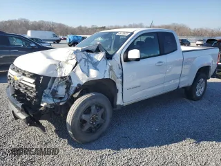 2021 Chevrolet Colorado 2WD LT with VIN 1GCHSCEA5M1291711, listed as a Copart auction lot 46476655 with 0 mi miles and Clean Title. Bid and sale history available at carsss.com. Image 1.