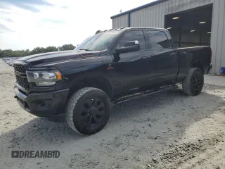 2022 Ram 2500 Big Horn with VIN 3C6UR5DL0NG356094, listed as a Copart auction lot 75015544 with 44,341 mi miles and Salvage Title. Bid and sale history available at carsss.com. Image 1.