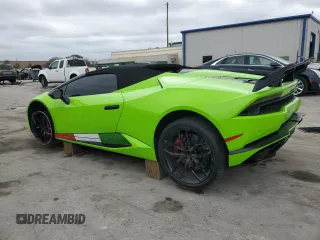 2017 Lamborghini Huracan LP 610-4 с VIN ZHWUR1ZF7HLA05866, выставлен на аукционе Copart как лот 44950255 с пробегом 18 205 миль миль и Списание • Salvage title. История ставок и продаж доступна на DreamBid. Изображение 2.