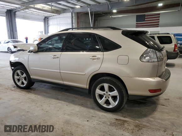 2005 Lexus RX 330 with VIN JTJHA31U650085742, listed as a Copart auction lot 51522225 with 228,713 mi miles and Salvage Title. Bid and sale history available at carsss.com. Image 2.