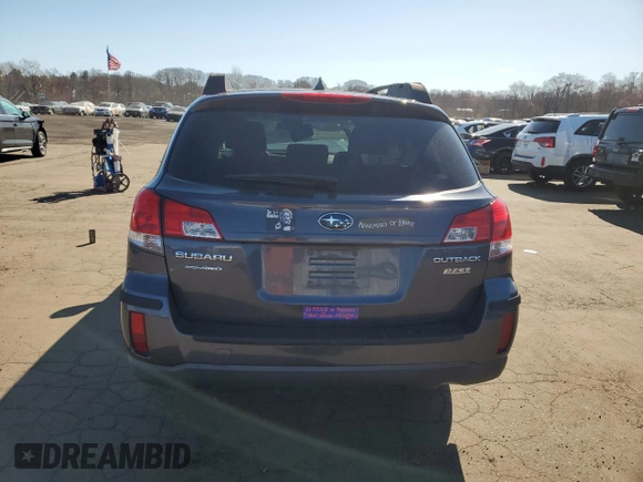 2014 Subaru Outback Limited with VIN 4S4BRBKC5E3201718, listed as a Copart auction lot 53608955 with 131,704 mi miles and Salvage Title. Bid and sale history available at DreamBid. Image 6.