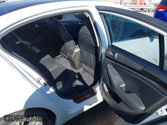 2015 Kia Cadenza Premium with VIN KNALN4D7XF5196941, listed as a IAAI auction lot 41480233 with 118,837 mi miles. Bid and sale history available at carsss.com. Image 8.