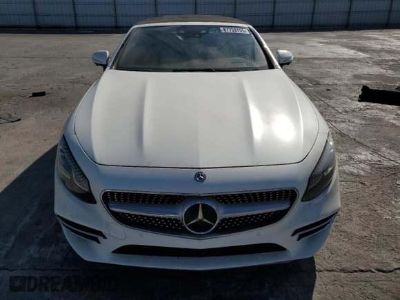 2019 Mercedes-Benz S-Class S 560 with VIN WDDXK8DB2KA040053, listed as a Copart auction lot 87759755 with 41,949 mi miles and Salvage Title. Bid and sale history available at carsss.com. Image 5.