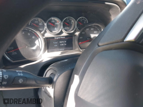 2020 Chevrolet Silverado 1500 LT with VIN 1GCRYDED4LZ221815, listed as a IAAI auction lot 41317651 with 51,340 mi miles. Bid and sale history available at carsss.com. Image 7.