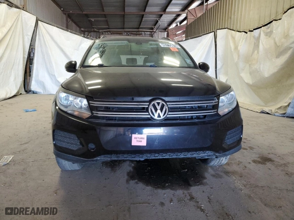 2016 Volkswagen Tiguan S with VIN WVGAV7AX7GW584443, listed as a Copart auction lot 45775915 with 0 mi miles and Clean Title. Bid and sale history available at carsss.com. Image 5.