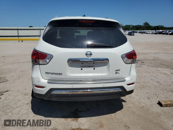 2015 Nissan Pathfinder SL with VIN 5N1AR2MM9FC653318, listed as a Copart auction lot 61610125 with 147,578 mi miles and Salvage title. Bid and sale history available at DreamBid. Image 6.