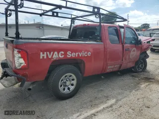2012 Chevrolet Silverado 1500 LT with VIN 1GCRCSE05CZ167960, listed as a Copart auction lot 59184573 with 0 mi miles and Salvage Title. Bid and sale history available at carsss.com. Image 3.