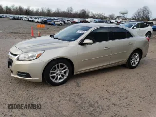 2015 Chevrolet Malibu LT with VIN 1G11C5SLXFF310901, listed as a Copart auction lot 45873375 with 64,651 mi miles and Salvage Title. Bid and sale history available at DreamBid. Image 1.