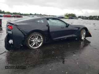 2015 Chevrolet Corvette 1LT with VIN 1G1YB2D73F5106866, listed as a Copart auction lot 66398114 with 0 mi miles and Salvage Title. Bid and sale history available at carsss.com. Image 3.