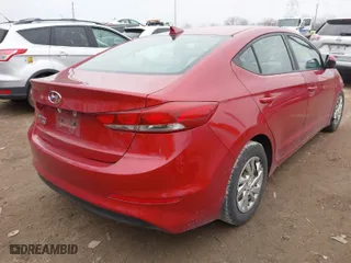 2017 Hyundai Elantra SE with VIN KMHD74LF4HU074705, listed as a IAAI auction lot 41751982 with 122,663 mi miles. Bid and sale history available at carsss.com. Image 4.