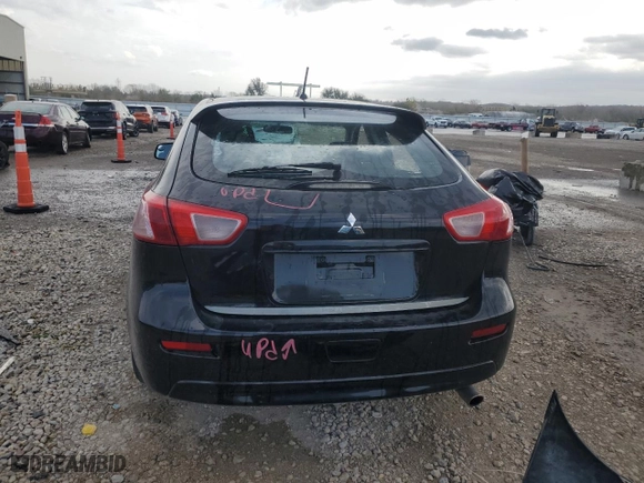 2011 Mitsubishi Lancer Sportback ES with VIN JA32X2HU7BU001972, listed as a Copart auction lot 78054474 with 111,882 mi miles and Salvage Title. Bid and sale history available at carsss.com. Image 6.