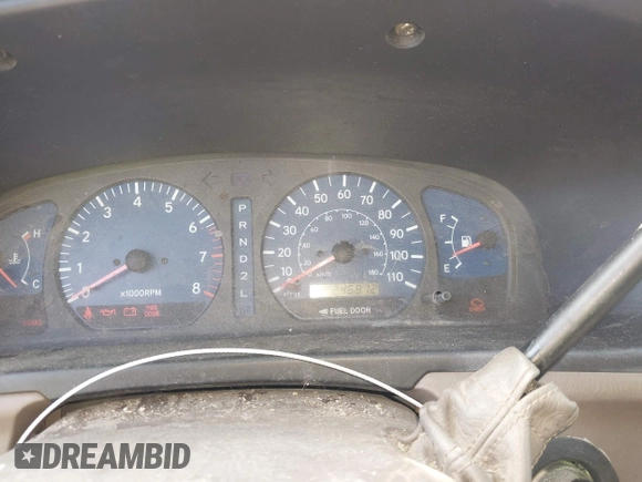 2002 Toyota Sienna LE with VIN 4T3ZF13C72U419558, listed as a IAAI auction lot 42531912 with 246,872 mi miles and . Bid and sale history available at DreamBid. Image 7.