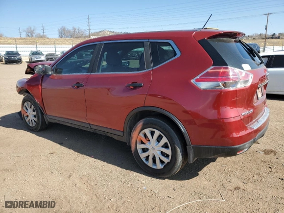 2016 Nissan Rogue S with VIN 5N1AT2MV5GC834993, listed as a Copart auction lot 45672085 with 90,534 mi miles and Salvage Title. Bid and sale history available at carsss.com. Image 2.
