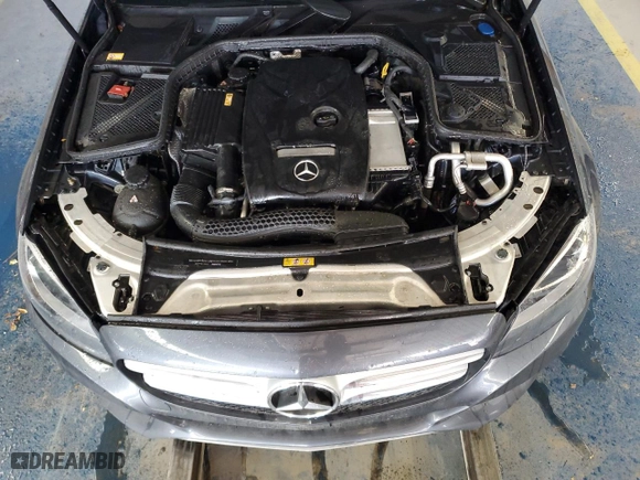 2015 Mercedes-Benz C-Class C 300 with VIN 55SWF4JB7FU059782, listed as a Copart auction lot 44713235 with 90,054 mi miles and Salvage Title. Bid and sale history available at carsss.com. Image 11.