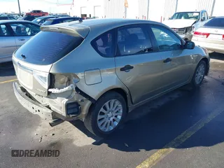 2008 Subaru Impreza Wagon (Natl) i w/Premium Pkg with VIN JF1GH61688H830418, listed as a IAAI auction lot 41642139 with 132,639 mi miles. Bid and sale history available at carsss.com. Image 4.