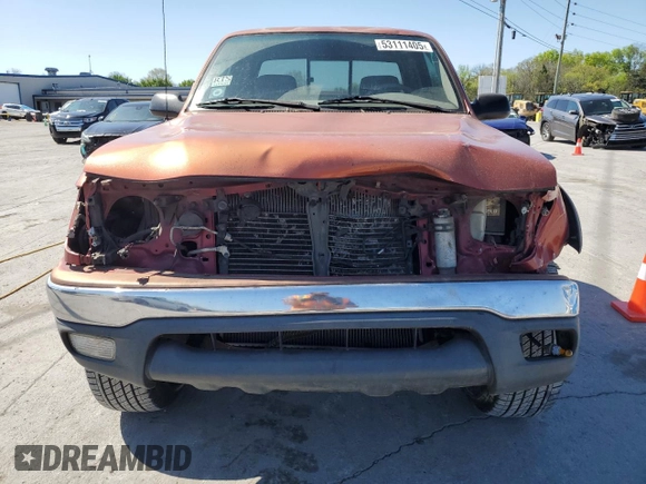 2001 Toyota Tacoma with VIN 5TEWM72NX1Z842202, listed as a Copart auction lot 53111405 with 304,857 mi miles and Salvage title. Bid and sale history available at DreamBid. Image 5.