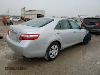 2007 Toyota Camry CE with VIN 4T1BE46K27U012420, listed as a Copart auction lot 51928805 with 187,006 mi miles and Salvage Title. Bid and sale history available at carsss.com. Image 3.