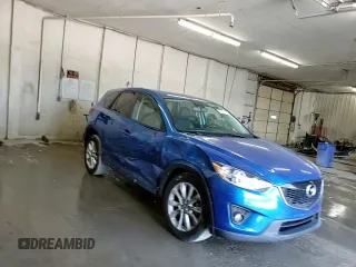 2013 Mazda CX-5 Grand Touring with VIN JM3KE2DEXD0100969, listed as a Copart auction lot 53962365 with 184,187 mi miles and Salvage Title. Bid and sale history available at carsss.com. Image 15.