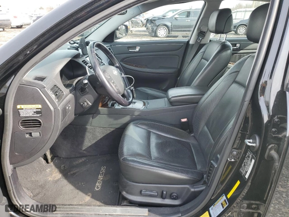 2010 Hyundai Genesis with VIN KMHGC4DE1AU108815, listed as a Copart auction lot 42454985 with 64,752 mi miles and Clean Title. Bid and sale history available at carsss.com. Image 7.