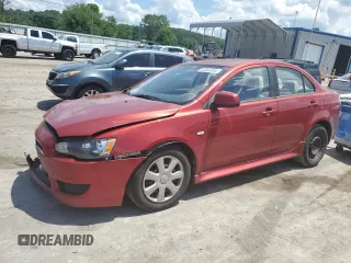 2014 Mitsubishi Lancer ES with VIN JA32U2FU4EU011407, listed as a Copart auction lot 55644954 with 191,722 mi miles and Salvage Title. Bid and sale history available at carsss.com. Image 1.