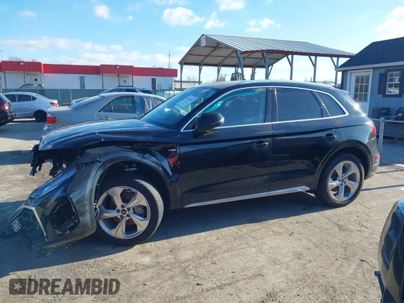 2022 Audi Q5 S line Premium Plus with VIN WA1EAAFY4N2139947, listed as a IAAI auction lot 41631689 with 40,746 mi miles and . Bid and sale history available at DreamBid. Image 15.
