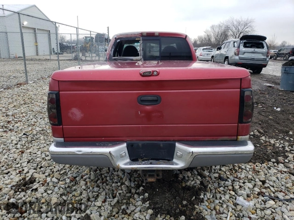1999 Dodge Dakota SLT with VIN 1B7GL22X0XS268203, listed as a Copart auction lot 85155594 with 185,142 mi miles and Salvage Title. Bid and sale history available at carsss.com. Image 6.
