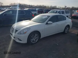 2015 Infiniti Q40 with VIN JN1CV6AR2FM524365, listed as a IAAI auction lot 41751603 with 1 mi miles. Bid and sale history available at carsss.com. Image 17.