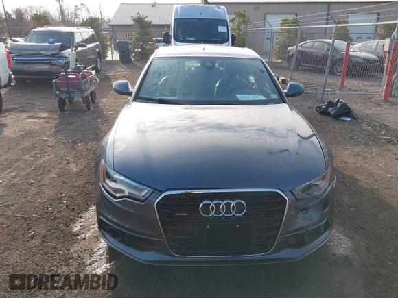 2014 Audi A6 Prestige with VIN WAUHGBFC8EN104920, listed as a IAAI auction lot 41827864 with 70,289 mi miles and . Bid and sale history available at DreamBid. Image 12.