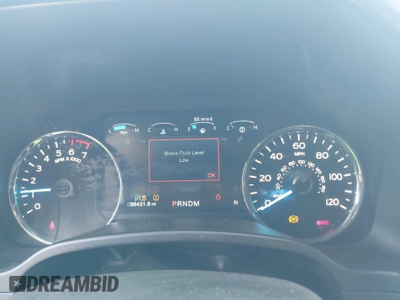 2019 Ford F-150 XL with VIN 1FTEW1E5XKKD48460, listed as a IAAI auction lot 41434707 with 98,431 mi miles. Bid and sale history available at carsss.com. Image 7.