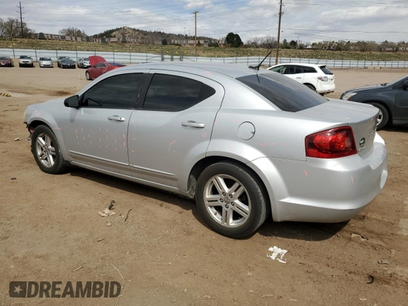 2012 Dodge Avenger SE with VIN 1C3CDZAB7CN322846, listed as a Copart auction lot 52442395 with 152,447 mi miles and Salvage Title. Bid and sale history available at carsss.com. Image 2.