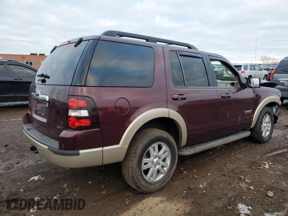 2008 Ford Explorer Eddie Bauer with VIN 1FMEU74E28UA96464, listed as a Copart auction lot 86075724 with 152,404 mi miles and Salvage Title. Bid and sale history available at carsss.com. Image 3.