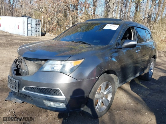 2012 Acura MDX with VIN 2HNYD2H28CH547956, listed as a IAAI auction lot 41748207 with 132,185 mi miles. Bid and sale history available at carsss.com. Image 18.