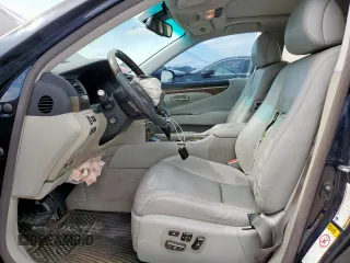 2007 Lexus LS 460 with VIN JTHBL46F175051764, listed as a Copart auction lot 58608215 with 178,084 mi miles and Salvage title. Bid and sale history available at DreamBid. Image 7.