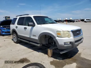 2006 Ford Explorer XLT with VIN 1FMEU63E16UB53195, listed as a Copart auction lot 62358065 with 211,283 mi miles and Salvage title. Bid and sale history available at DreamBid. Image 4.