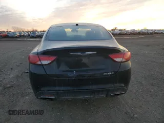 2015 Chrysler 200 S with VIN 1C3CCCBB9FN626490, listed as a Copart auction lot 42451235 with 107,035 mi miles and Salvage Title. Bid and sale history available at carsss.com. Image 6.