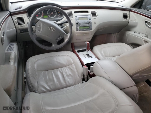 2007 Hyundai Azera GLS with VIN KMHFC46D47A211835, listed as a Copart auction lot 76190184 with 150,798 mi miles and Salvage Title. Bid and sale history available at carsss.com. Image 8.