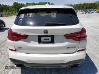 2021 BMW X3 M40i with VIN 5UXTY9C08M9H43918, listed as a Copart auction lot 55637725 with 108,703 mi miles and Clean Title. Bid and sale history available at DreamBid. Image 6.