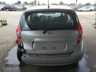 2014 Nissan Note S with VIN 3N1CE2CP6EL394457, listed as a Copart auction lot 54212055 with 83,951 mi miles and Salvage Title. Bid and sale history available at DreamBid. Image 6.