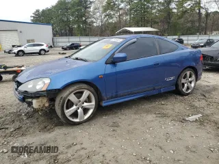 2003 Acura RSX Type S with VIN JH4DC53013C011611, listed as a Copart auction lot 49858805 with 211,705 mi miles and Salvage Title. Bid and sale history available at carsss.com. Image 1.